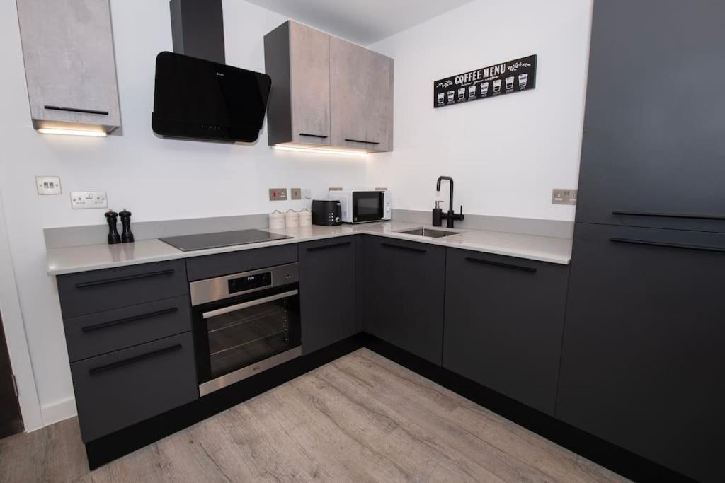 Deluxe 2 Bed York Flat With Gym Sleeps 6 Apartment Luaran gambar