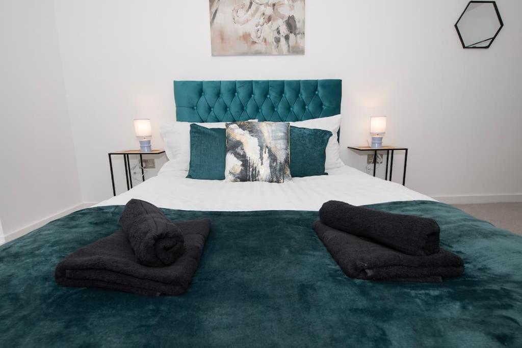 Deluxe 2 Bed York Flat With Gym Sleeps 6 Apartment Luaran gambar
