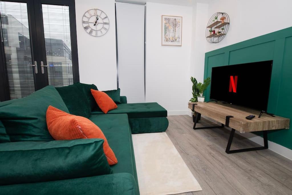 Deluxe 2 Bed York Flat With Gym Sleeps 6 Apartment Luaran gambar