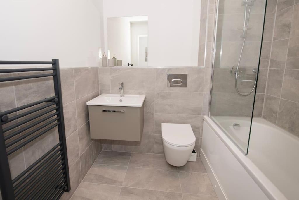 Deluxe 2 Bed York Flat With Gym Sleeps 6 Apartment Luaran gambar